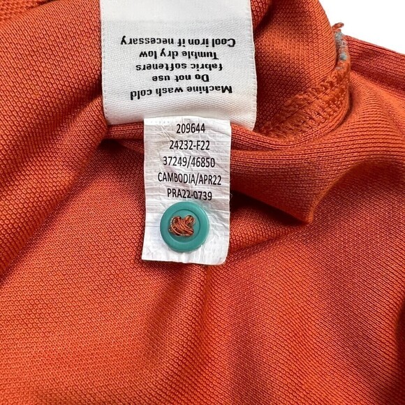 NEW Outdoor Afro x REI CO-OP Short Sleeve Polo Shirt Papaya XL - Picture 12 of 14